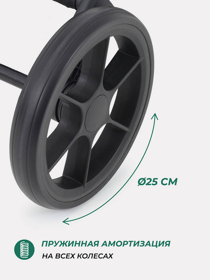 Коляска прогулочная Mowbaby Mio Black