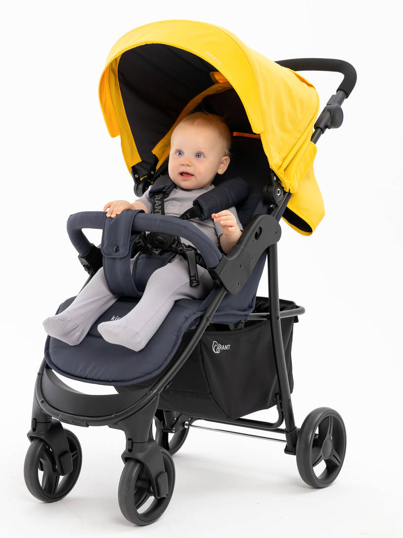 Коляска прогулочная Rant Basic Kira Yellow