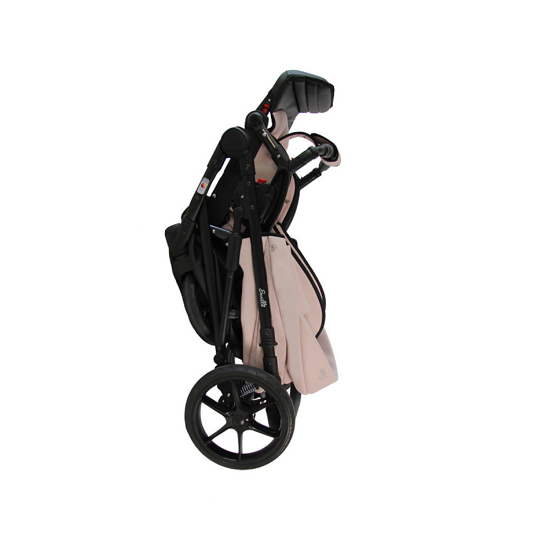 Детская коляска Sevillababy Tisso 2 в 1 пудровый экокожа