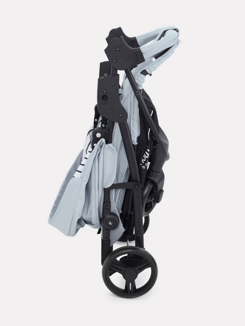 Коляска прогулочная Mowbaby Cross silver