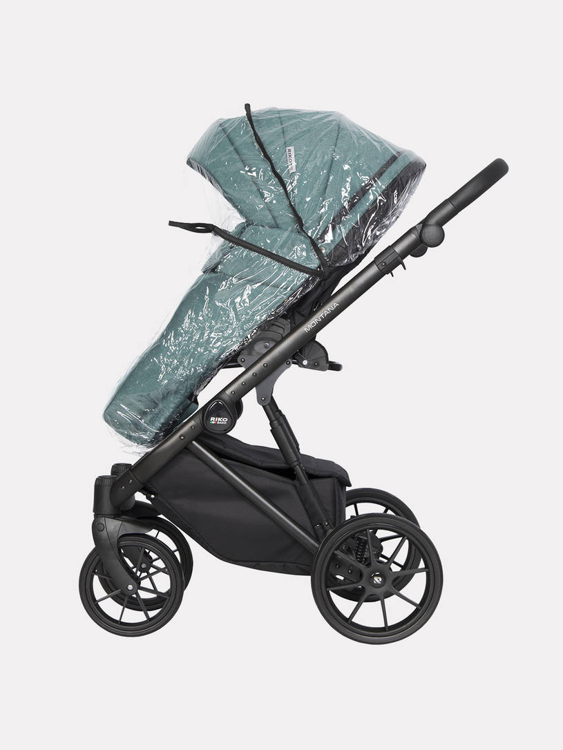 Коляска 2 в 1 Riko Basic Montana 06 изумруд
