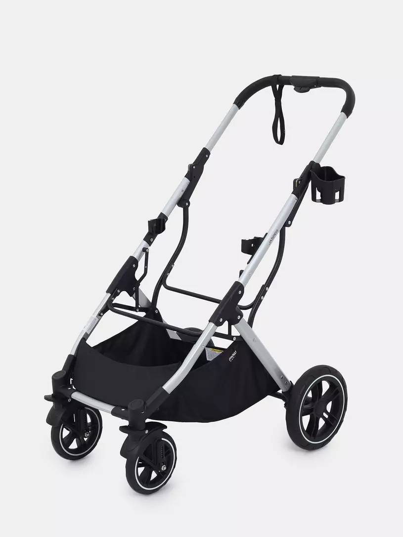Коляска-трансформер 3 в 1 Mowbaby Jasper Silver grey