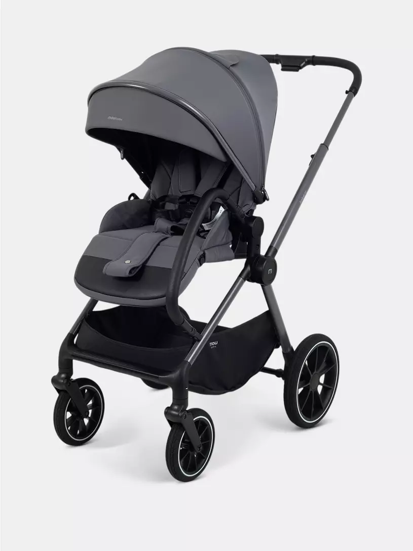 Коляска 3 в 1 Mowbaby Amber PRO Graphite