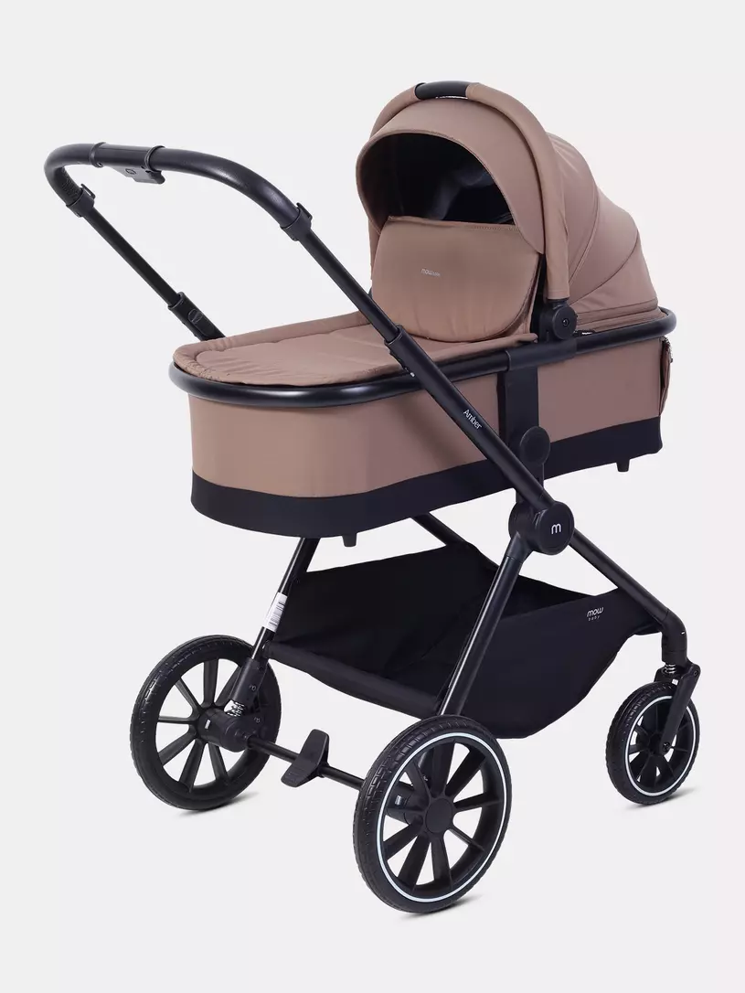 Коляска 3 в 1 Mowbaby Amber Coffee
