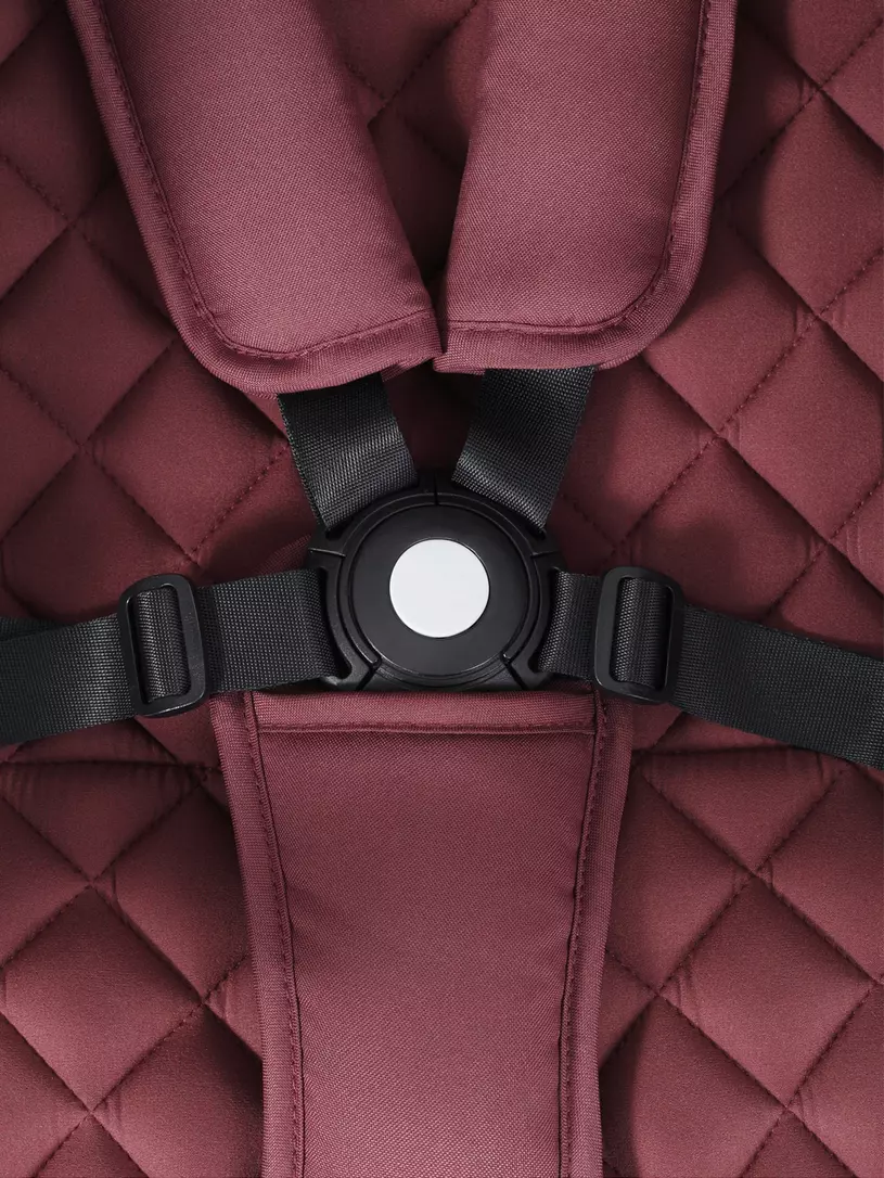 Коляска прогулочная Mowbaby Atom Cherry