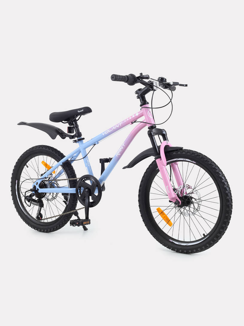 Велосипед 2-х колесный Rant Volant 20 розовый градиент