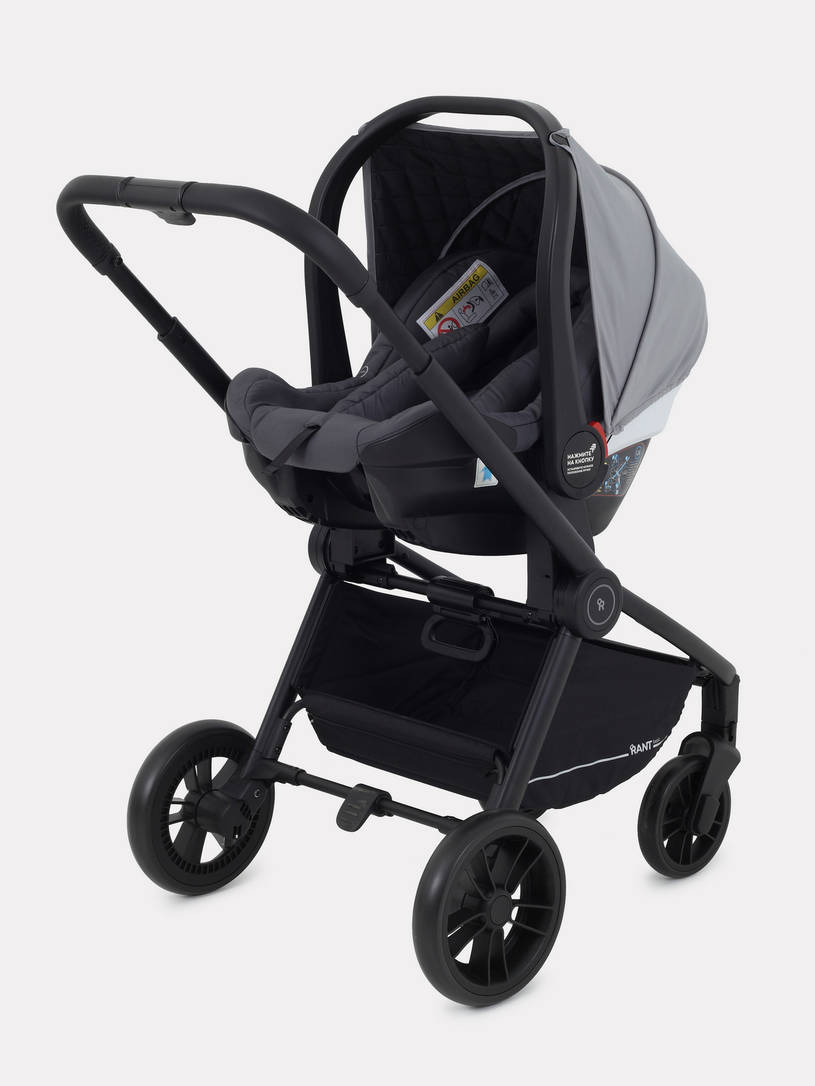 Коляска 3 в 1 Rant Basic Energy Grey 2024