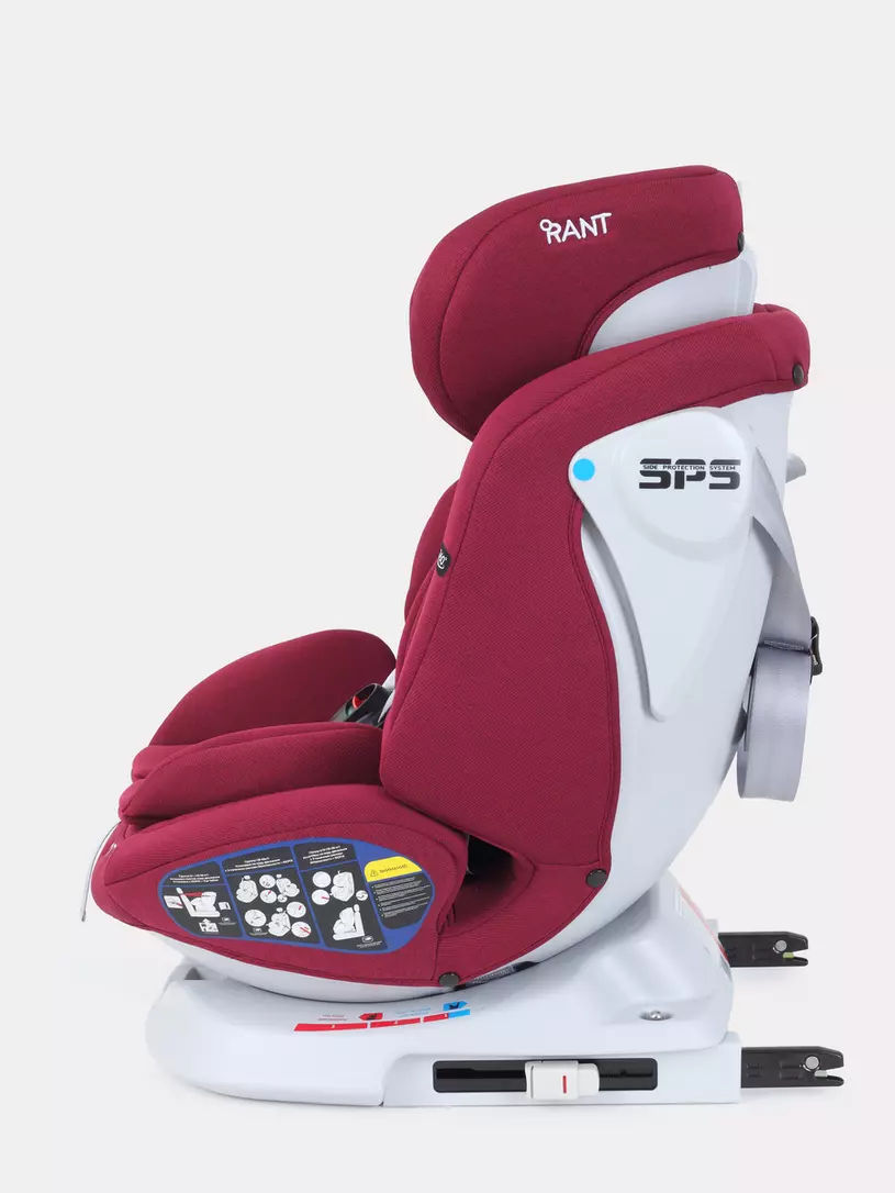 Автокресло Rant Nitro 0/1/2/3 (0-36 кг) Red