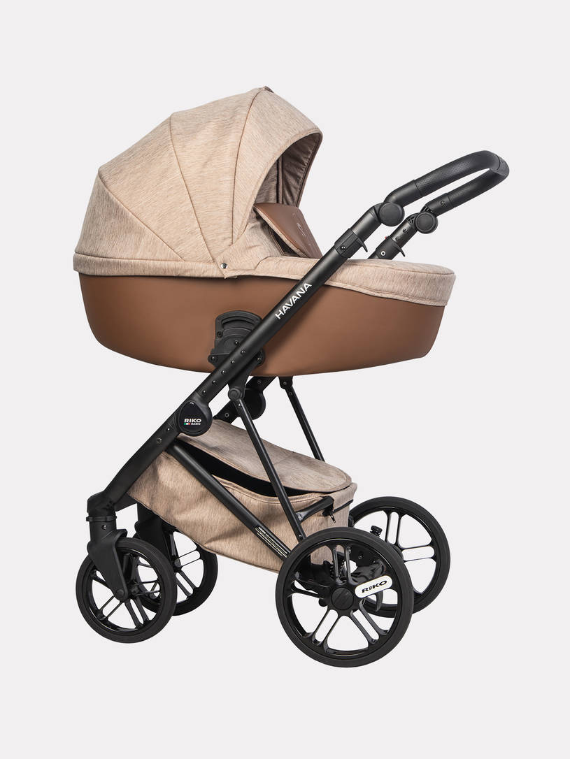 Коляска 2 в 1 Riko Basic Havana 04 коричневый