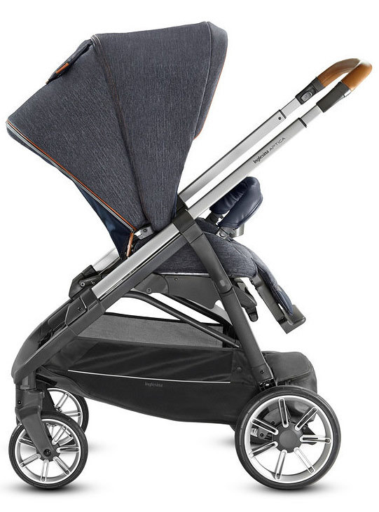 Коляска 2 в 1 Inglesina Aptica с подставкой под люльку Stand Up, Alaska Blue