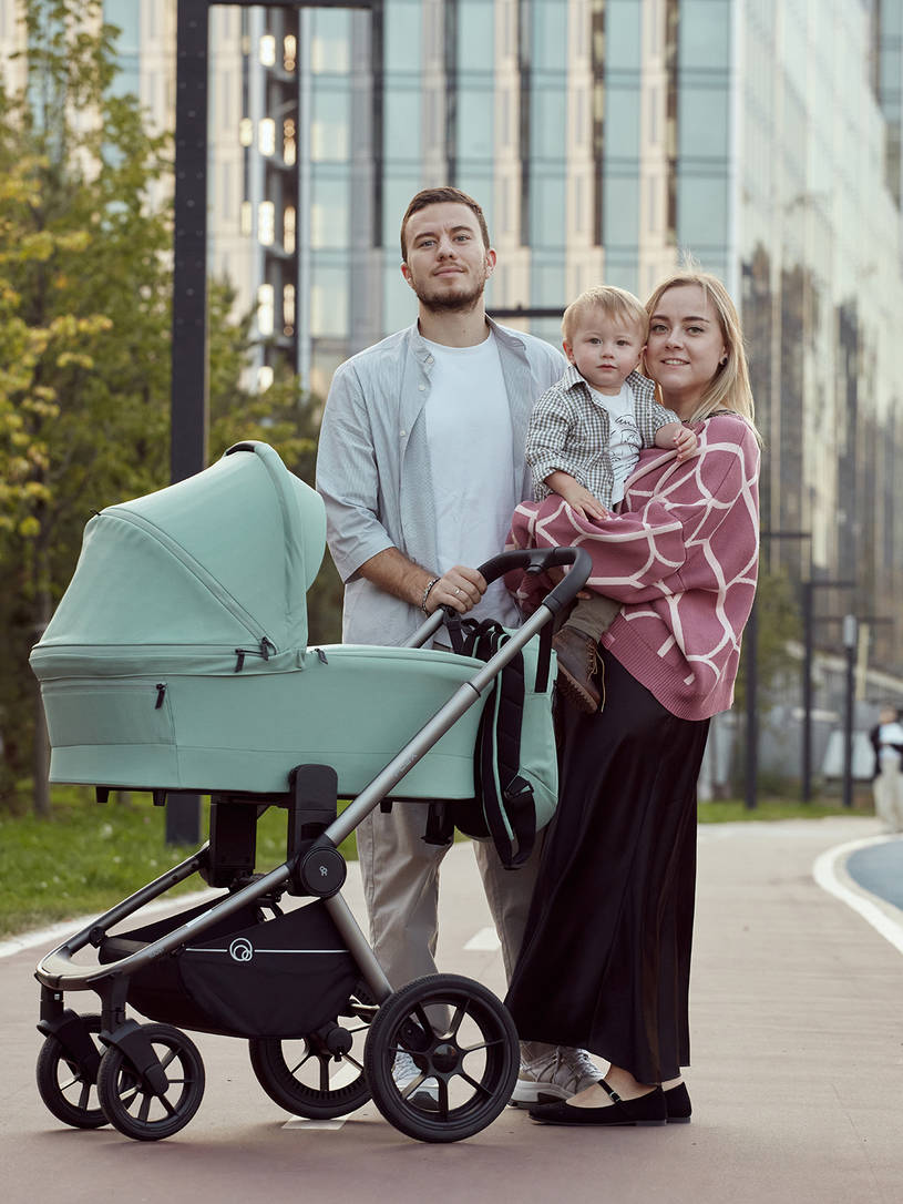 Коляска 2 в 1 RANT FLEX PRO 2023 RA074 GREEN