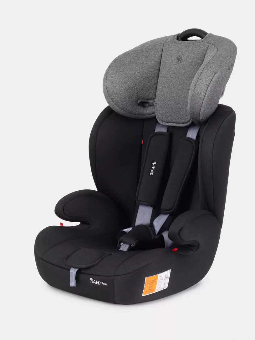 Автокресло Rant Basic Spark 1/2/3 (9-36 кг) Grey