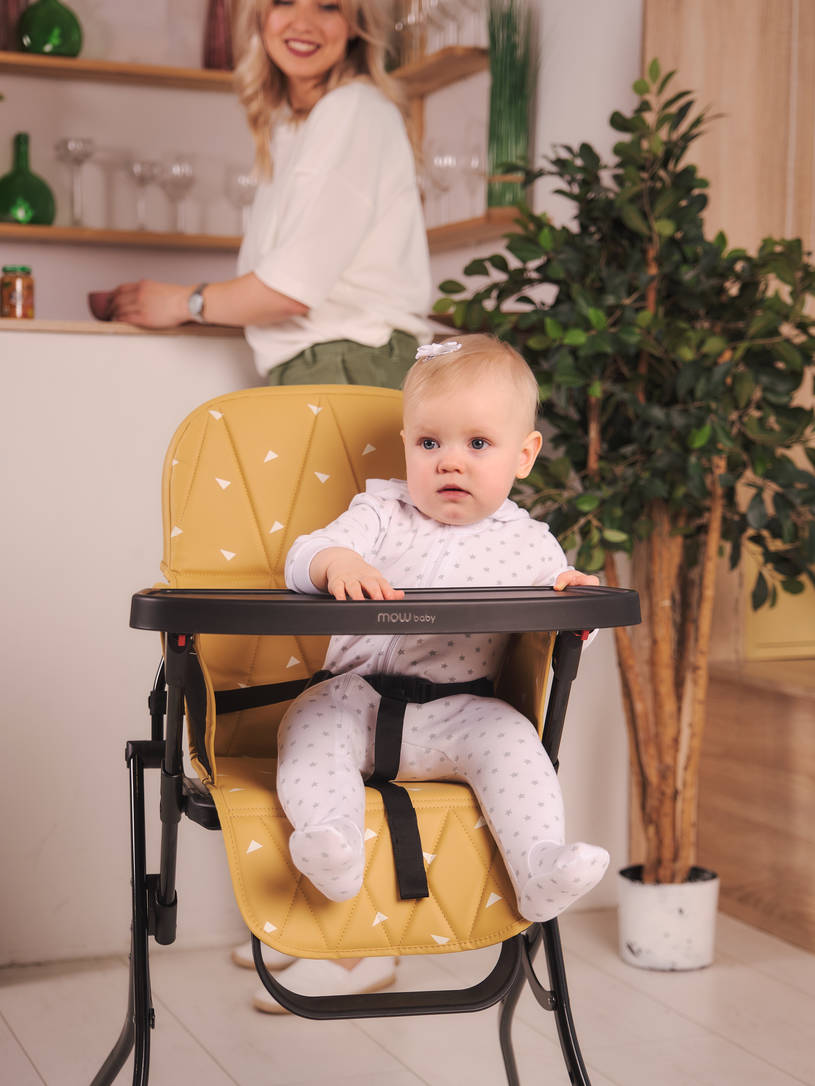 Стульчик для кормления Mowbaby Bravo Desert Beige