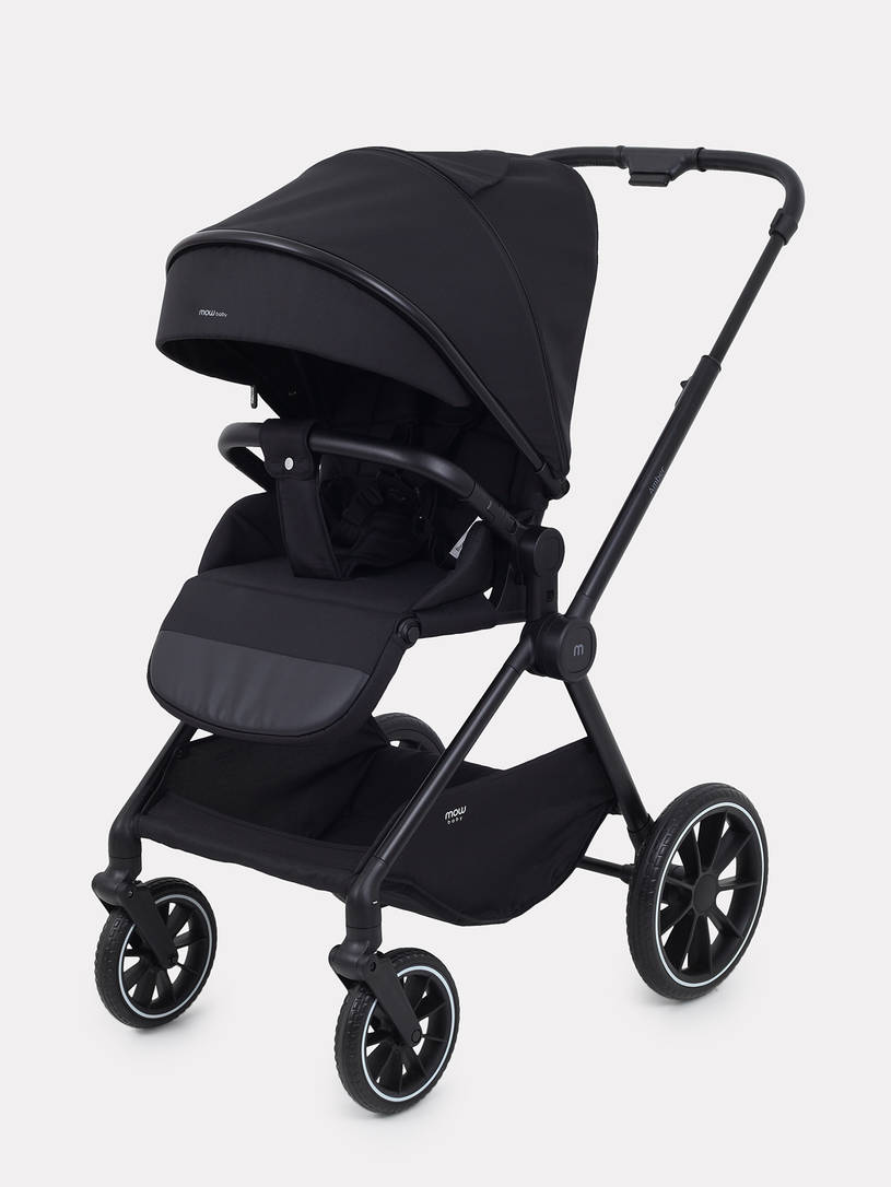 Коляска 3 в 1 Mowbaby Amber Black
