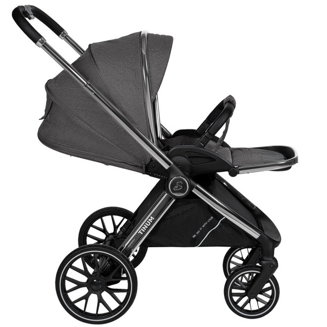 Детская коляска Sevillababy Tinum 2 в 1 Dk.Grey/темно-серый