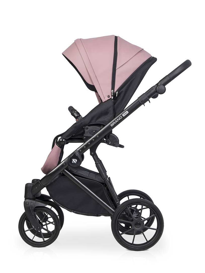 Коляска 2 в 1 Riko Brano Pro Energy pink