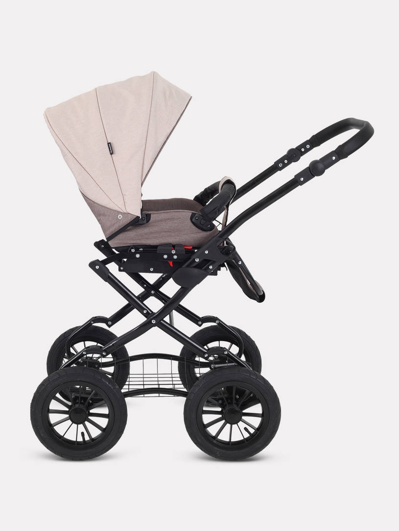 Коляска 2 в 1 Rant Siena Classic 2024 09 коричневый-бежевый