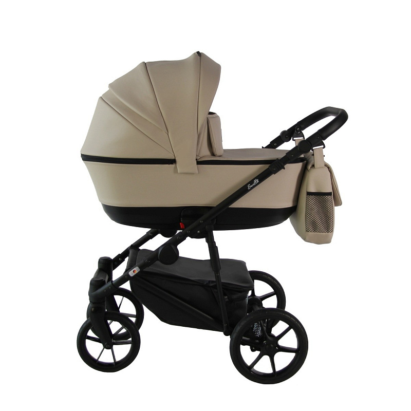 Детская коляска Sevillababy Tisso 2 в 1 латте экокожа