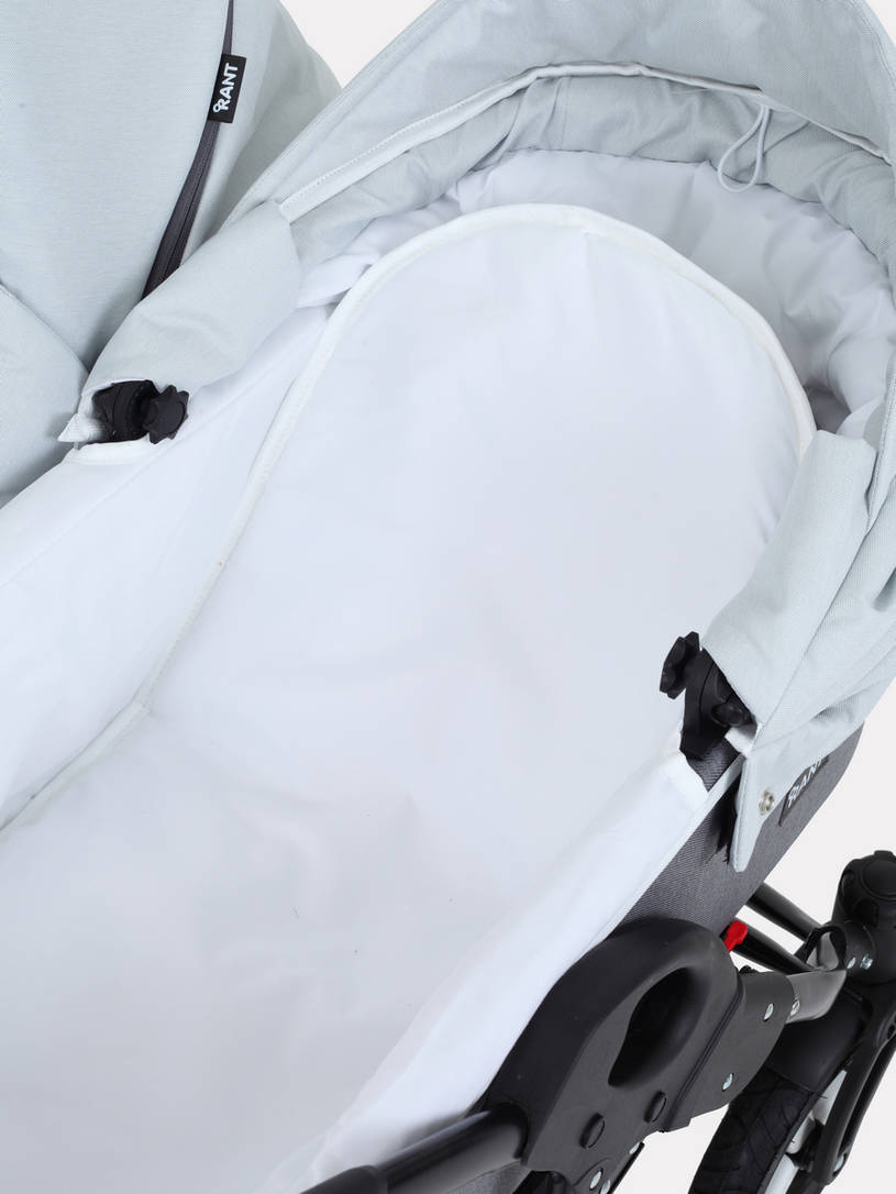 Коляска для двойни 2 в 1 Rant Dream Duo 01 графит-серый