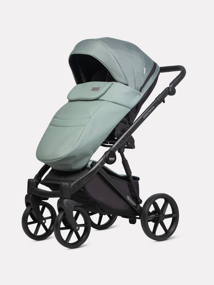 Коляска 2 в 1 Riko Basic Montana Plus 41 Green