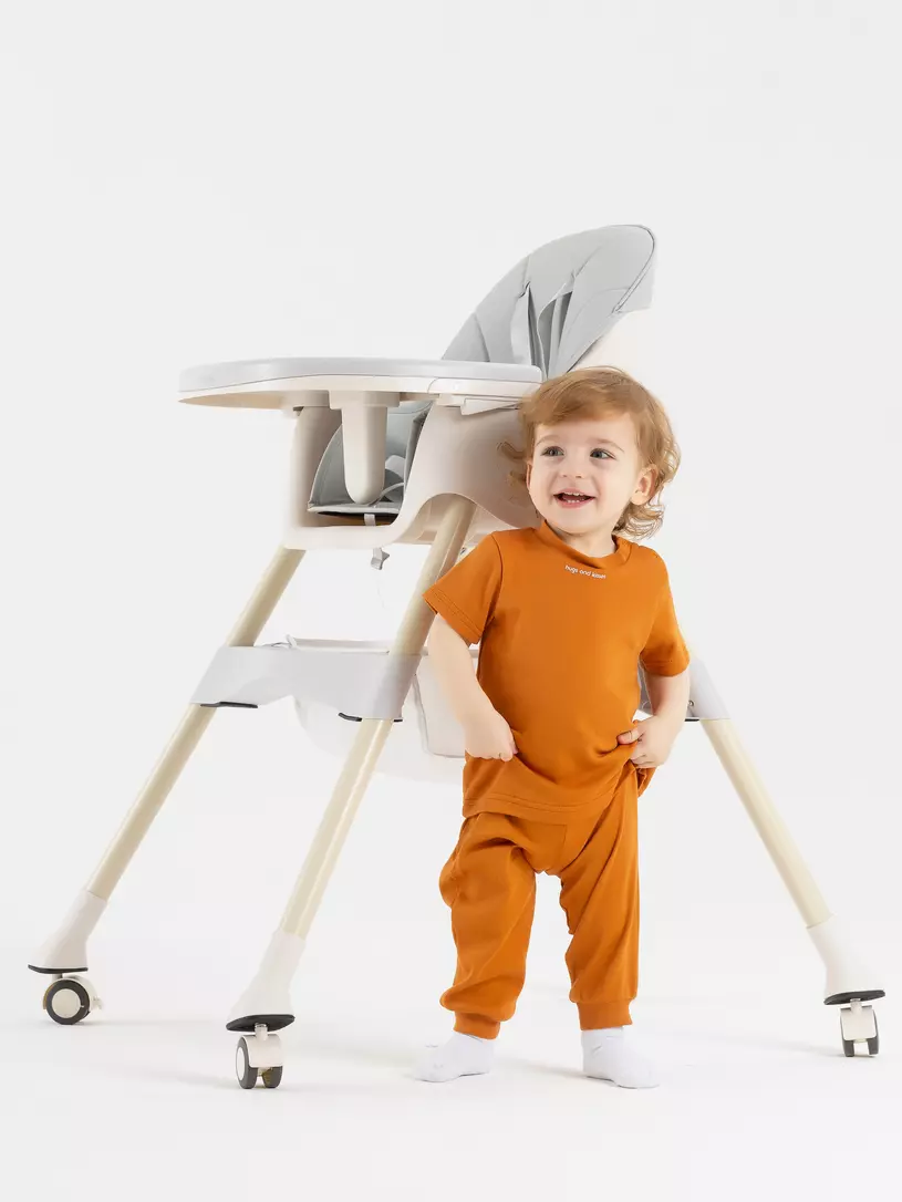 Стульчик для кормления Rant Basic Cookie Grey