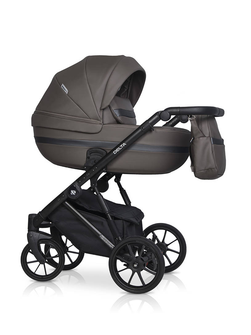 Коляска 2 в 1 RIKO BASIC DELTA ECCO 12 Mokka