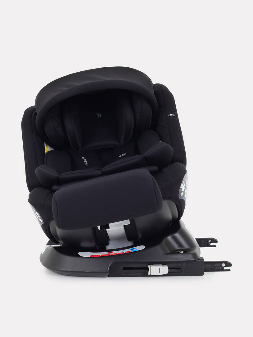 Автокресло Rant Nitro Plus isofix группа 0/1/2/3 (0-36 кг) Black
