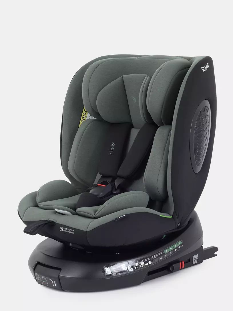 Автокресло Rant Helix isofix группа 0/1/2/3 (40-150 см; 0-36 кг), Green