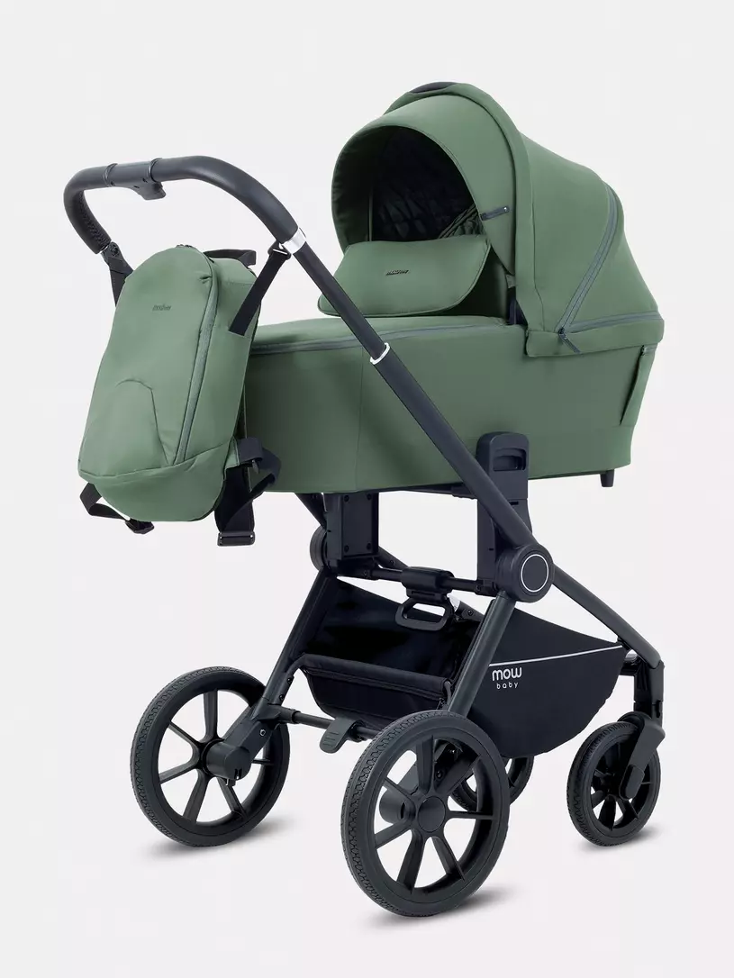 Коляска 2 в 1 Mowbaby Zoom PU Olive