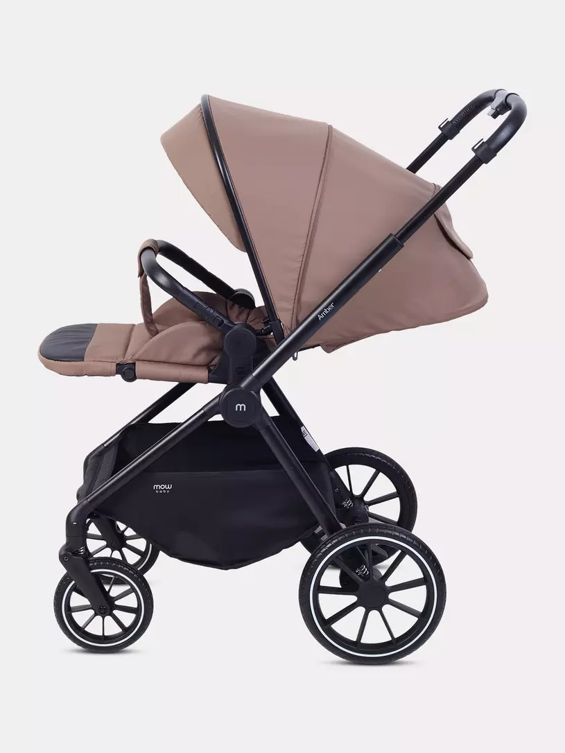 Коляска 3 в 1 Mowbaby Amber Coffee