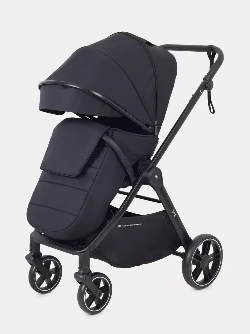 Коляска 3 в 1 Rant Basic Wave Black