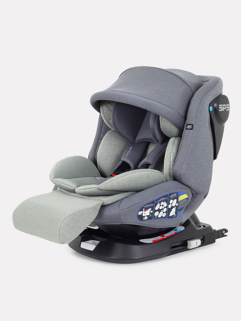 Автокресло Rant Nitro Plus isofix группа 0/1/2/3 (0-36 кг) Green