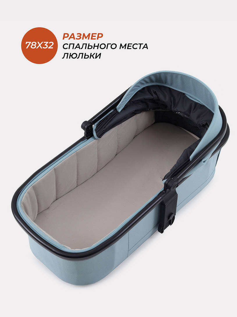 Коляска 2 в 1 Rant Vector Blue