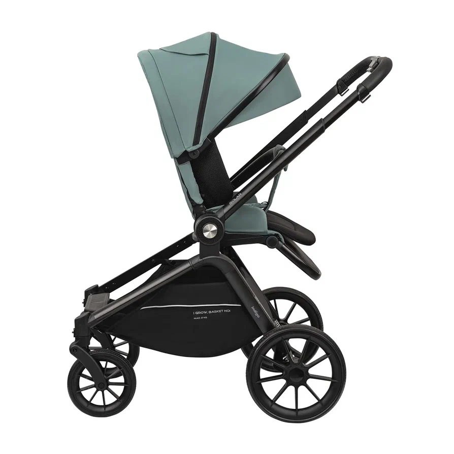 Коляска 2 в 1 Indigo SOLAR зеленый