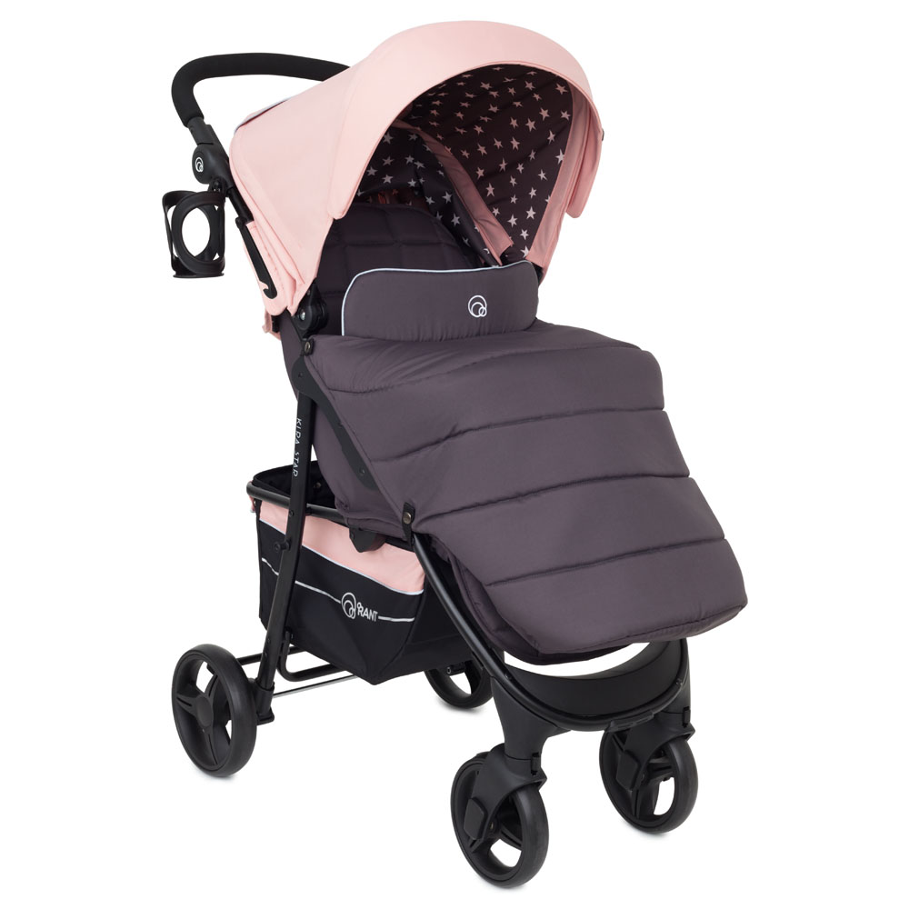 Коляска прогулочная Rant Kira Star Cloud Pink. Цвет: Розовый