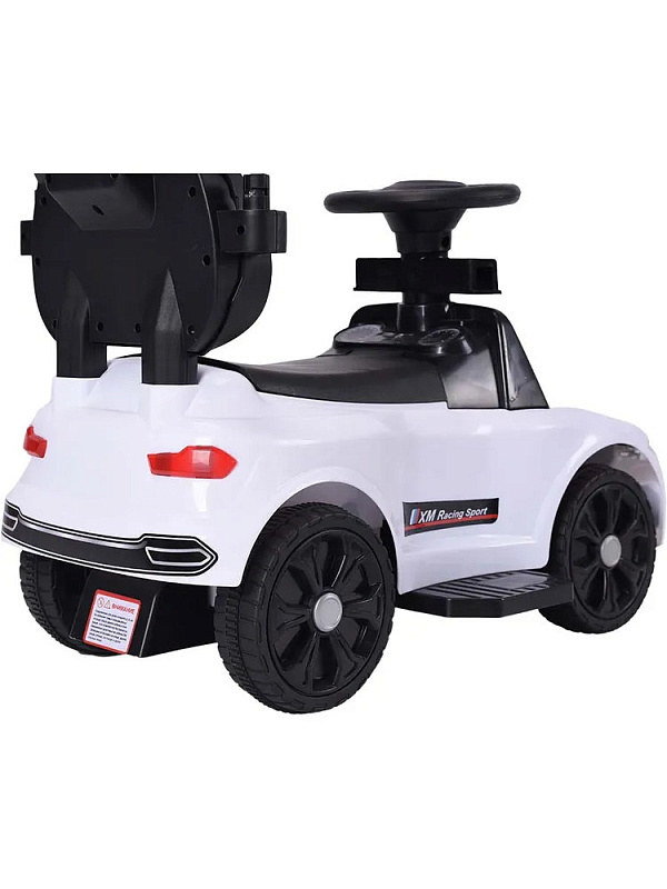 Детская каталка Sevillababy XM Racing 3 в 1 с ручкой 815-2 white/белый
