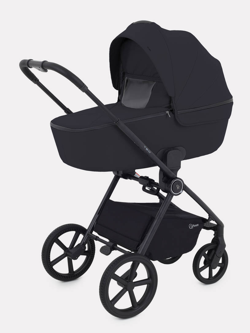 Коляска 2 в 1 Rant Teo Black