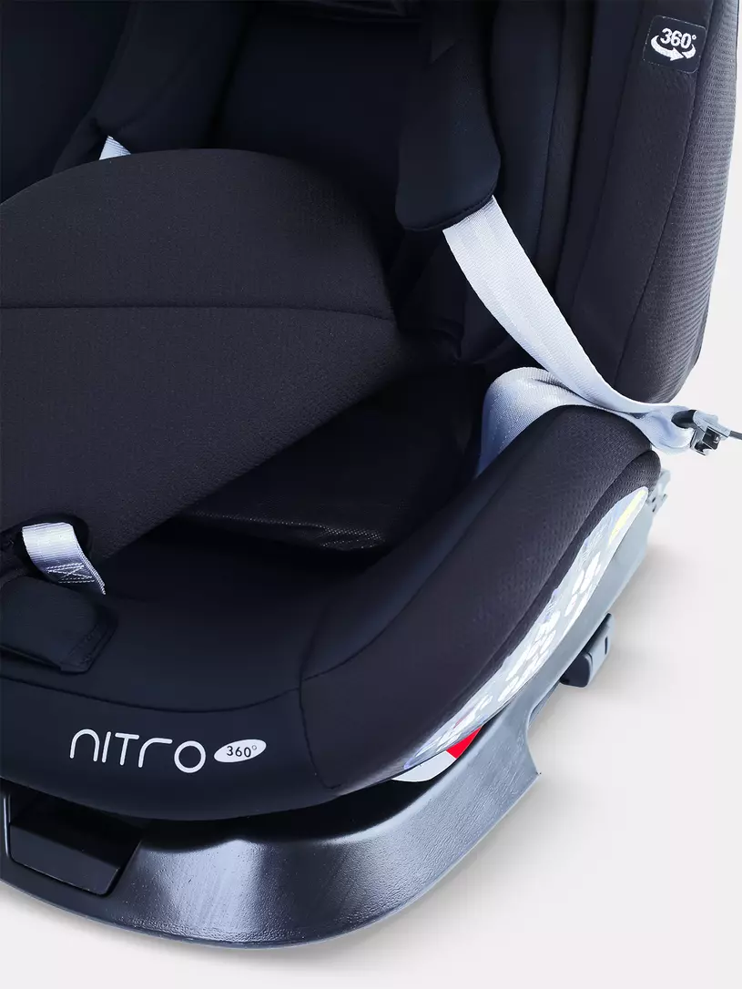 Автокресло Rant Nitro new isofix группа 0/1/2/3 (0-36 кг) Black