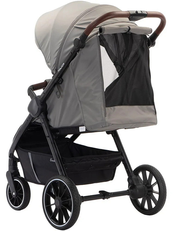 Детская прогулочная коляска Sevillababy Major серo-коричневый