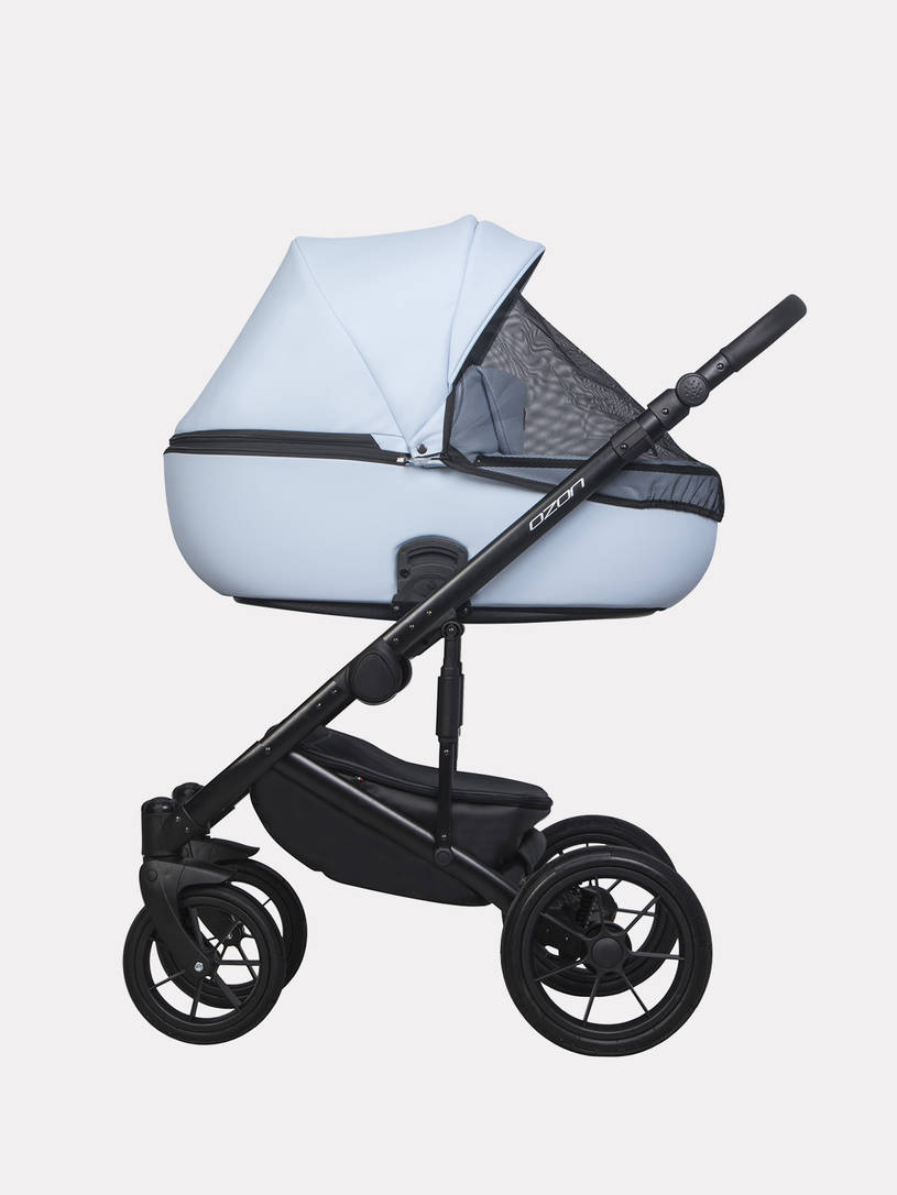 Коляска 3 в 1 Riko Basic Ozon Pastel 03, Голубой