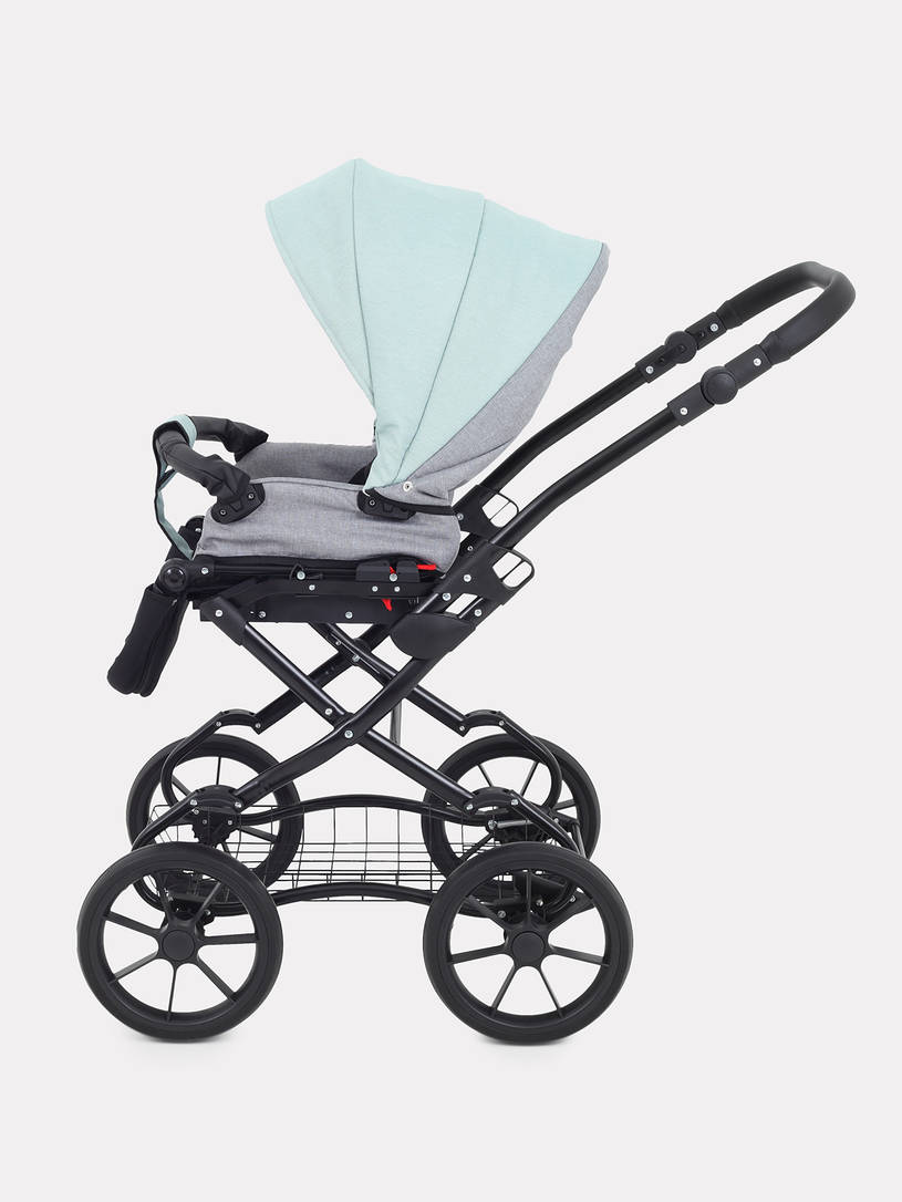 Коляска 2 в 1 Rant Dream Classic 2024 10 серый-ментоловый