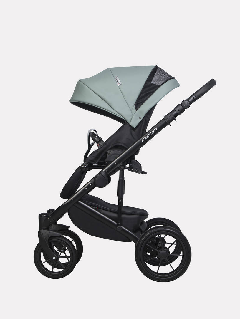 Коляска 2 в 1 Riko Basic Ozon Pastel 05, оливковый