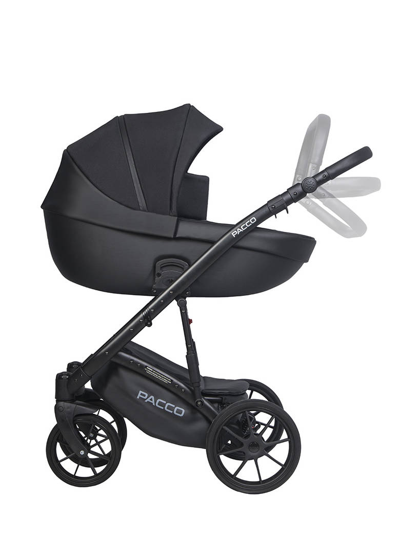 Коляска 2 в 1 RIKO BASIC PACCO 09 BLACK