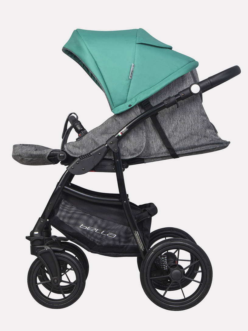 Коляска 2 в 1 Riko Basic Bella 03 мятный