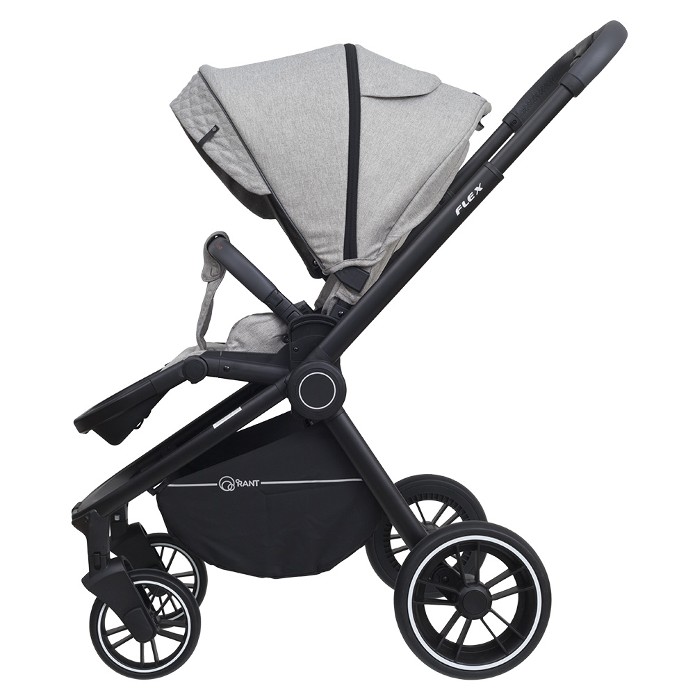 Коляска 3 в 1 Rant Flex Trends Light Grey серый