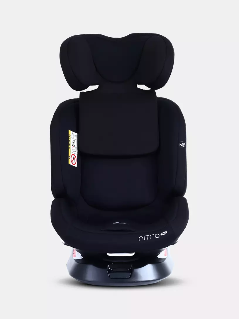 Автокресло Rant Nitro new isofix группа 0/1/2/3 (0-36 кг) Black