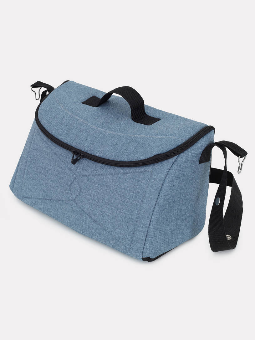 Коляска 2 в 1 Mowbaby Move 2023 с сумкой Blue