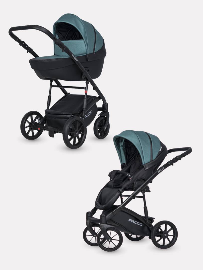 Коляска 2 в 1 RIKO BASIC PACCO 03 Lagoon