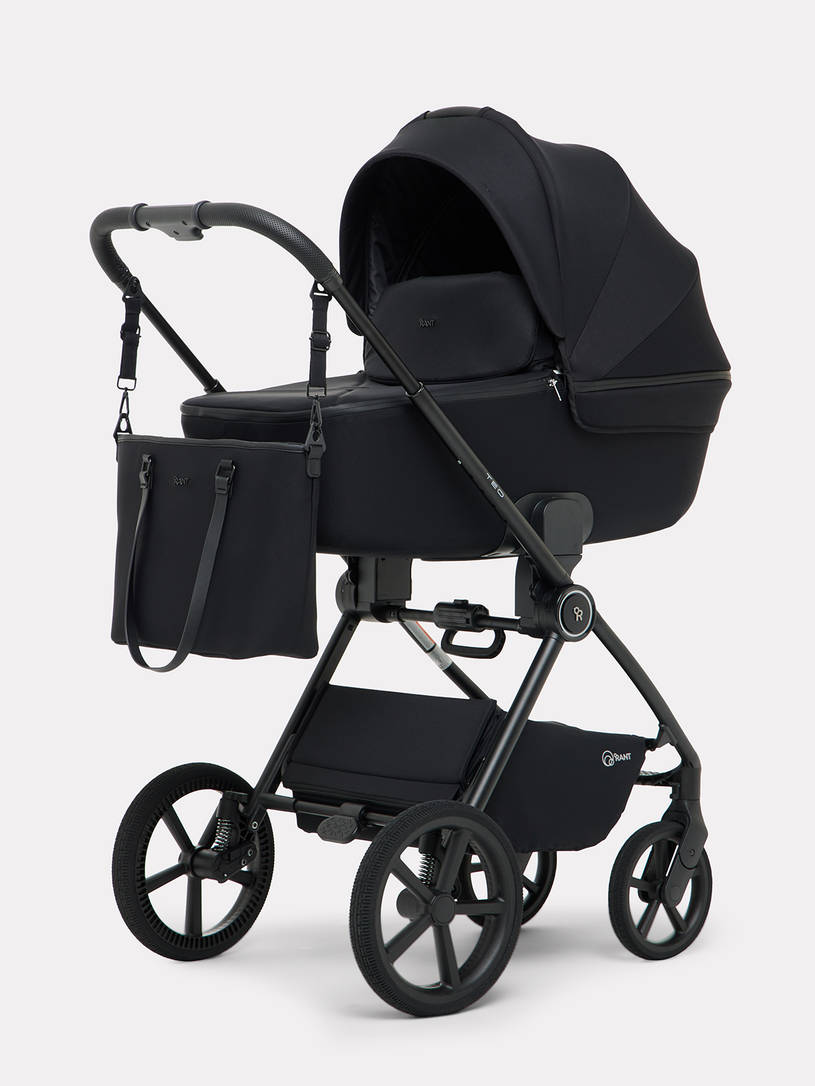 Коляска 2 в 1 Rant Teo Soft Black