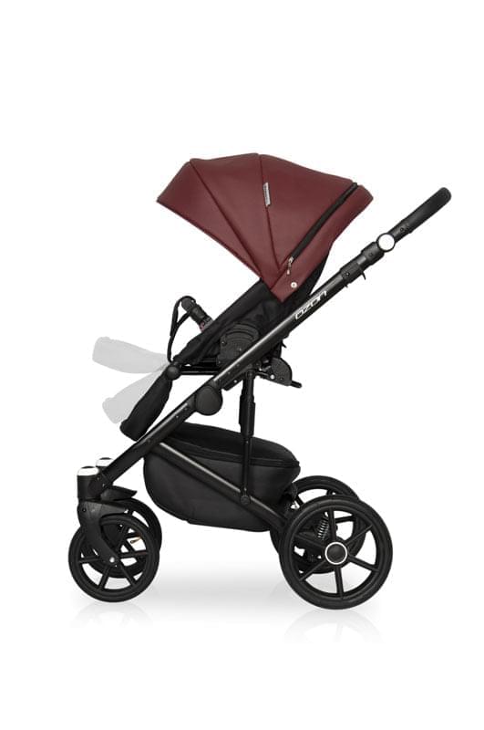 Коляска 3 в 1 Riko Basic Ozon 04 коричневый